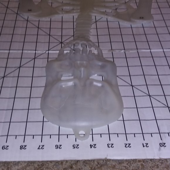 VTG Fun World Glow in the Dark Skeleton Prop Halloween Decor #9847 Lot of 2 - Picture 15 of 15